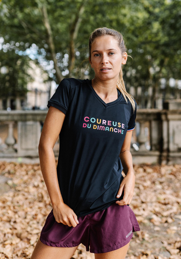 T-shirt de running écoresponsable pour femmes - Moov360